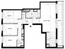 Vente Appartement Clichy  3 pieces 78 m2