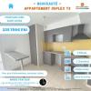 Vente Appartement Saint-denis  3 pieces 71 m2