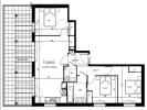 Location Appartement Clermont-ferrand  4 pieces 73 m2
