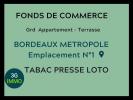 Vente Commerce Bordeaux  3 pieces 200 m2