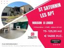 Location Maison Saint-saturnin-les-apt  5 pieces 125 m2