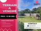 Vente Terrain Carpentras  220 m2