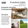 Vente Commerce Creon  6 pieces 109 m2