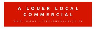 Location Local commercial Rennes  454 m2