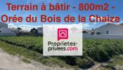 Vente Terrain Noirmoutier-en-l'ile  800 m2