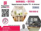 Vente Appartement Miribel  3 pieces 80 m2