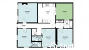 Location Appartement Bordeaux  84 m2