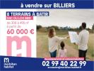 Vente Terrain Billiers 308 m2
