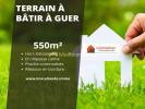 Vente Terrain Guer 550 m2