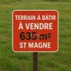 Vente Terrain Saint-magne 635 m2