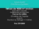 Vente Terrain Conches-sur-gondoire 3978 m2