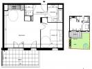 Location Appartement Cluses 2 pieces 48 m2
