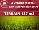 Vente Terrain Viarmes  187 m2