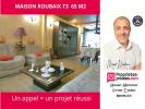 Vente Maison Roubaix  3 pieces 65 m2