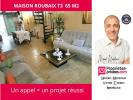 Vente Maison Roubaix  3 pieces 65 m2