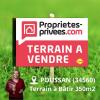 Vente Terrain Poussan 350 m2