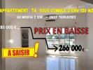 Vente Appartement Saint-denis  4 pieces