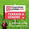 Vente Terrain Poussan  310 m2