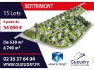 Vente Terrain Bertrimont  530 m2