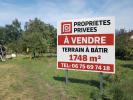 Vente Terrain Mulsanne  1748 m2