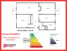 Vente Appartement Bourget  3 pieces 54 m2