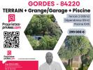 Vente Terrain Gordes  3 pieces 2000 m2
