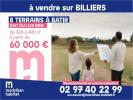 Vente Terrain Billiers  405 m2