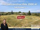 Vente Terrain Saussines  2000 m2