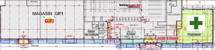 Location Local commercial Roche-sur-yon  57 m2