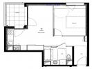 Location Appartement Chambery  2 pieces 40 m2