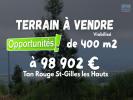 Vente Terrain Saint-gilles-les-hauts 