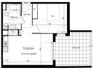 Location Appartement Clermont-ferrand  2 pieces 43 m2