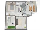 Location Appartement Paray-le-monial  4 pieces 66 m2