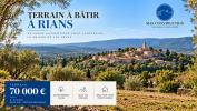 Vente Terrain Rians  850 m2