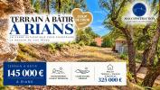 Vente Terrain Rians  1850 m2