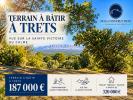 Vente Terrain Trets  320 m2