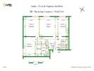 Location Appartement Saulieu  3 pieces 67 m2