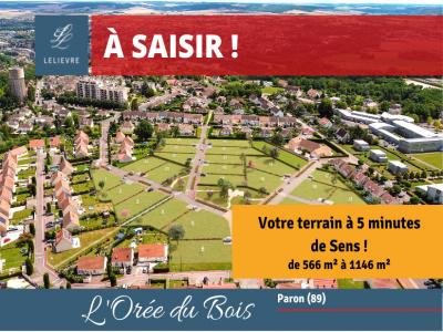 Vente Terrain PARON 89100