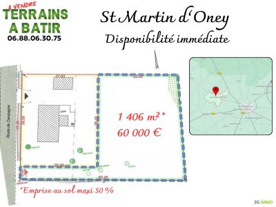 Vente Terrain SAINT-MARTIN-D'ONEY 40090