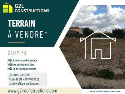 Vente Terrain GUIMPS 16300