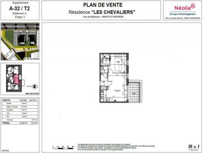 Vente Appartement 2 pices PULVERSHEIM 68840