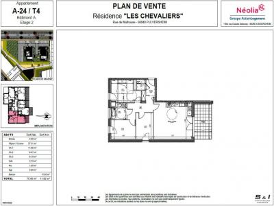 Vente Appartement 4 pices PULVERSHEIM 68840