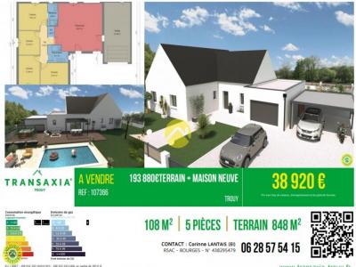 Vente Terrain TROUY 18570