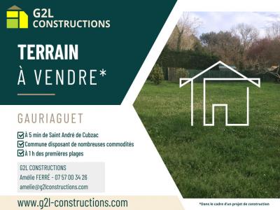 Vente Terrain GAURIAGUET 33240