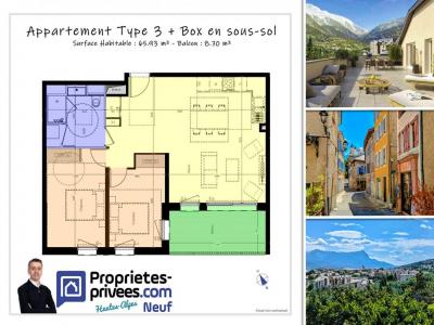 Vente Appartement 3 pices EMBRUN 05200