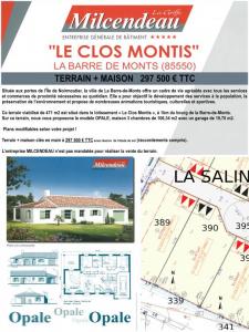 Vente Maison BARRE-DE-MONTS 85550