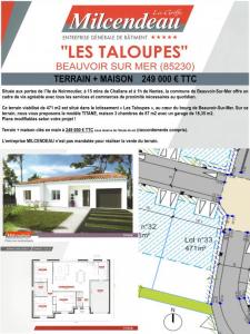 Vente Maison BEAUVOIR-SUR-MER 85230