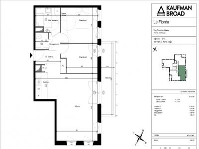 Vente Appartement 3 pices AVRILLE 49240