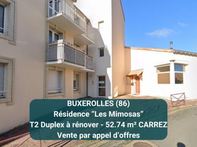 Vente Appartement 2 pices BUXEROLLES 86180