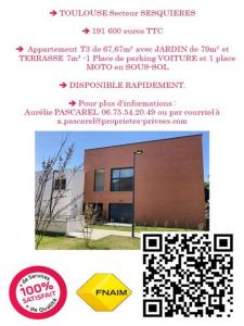 Vente Appartement 3 pices TOULOUSE 31200